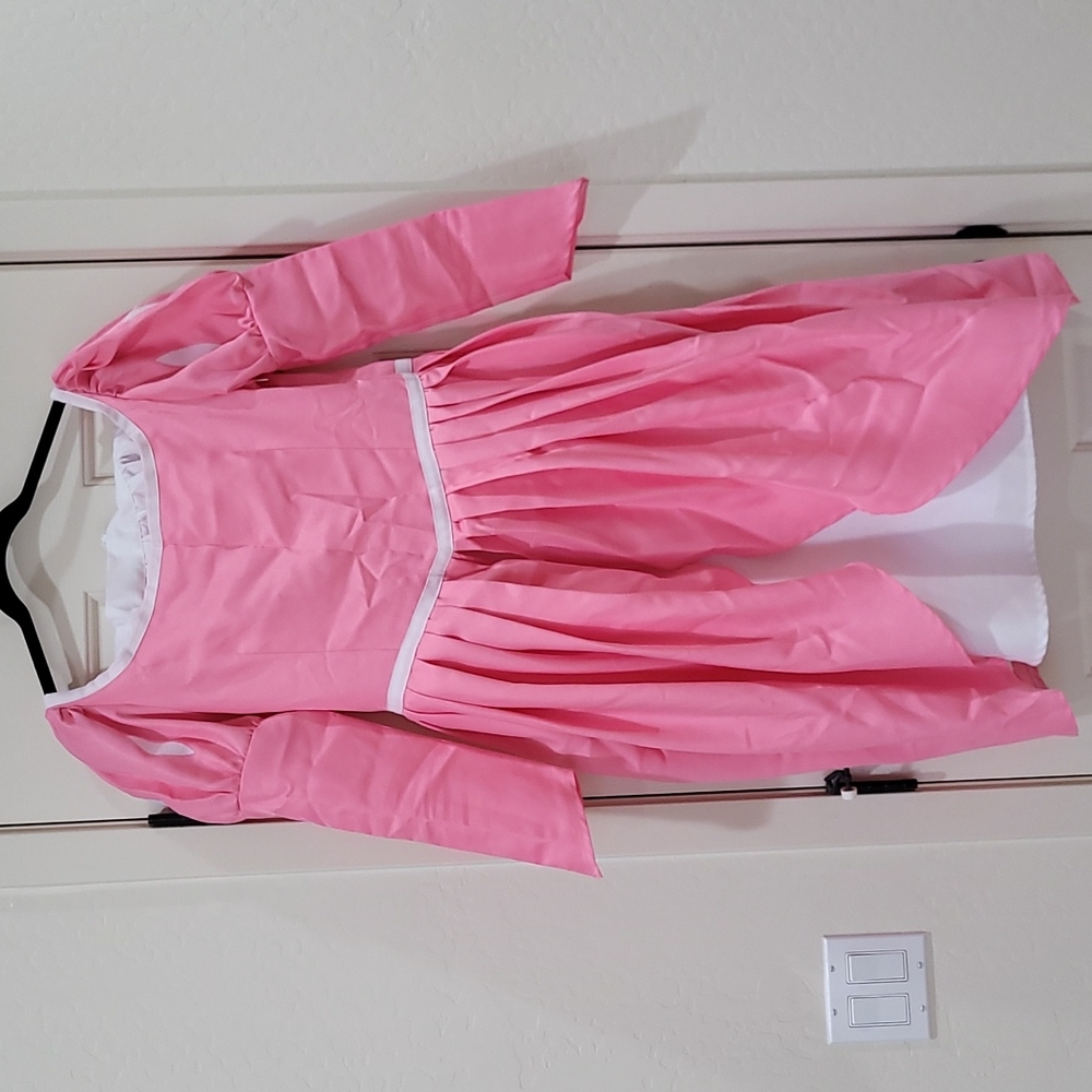 Ariel Little Mermaid Pink Dress Halloween Costume Cos… Gem